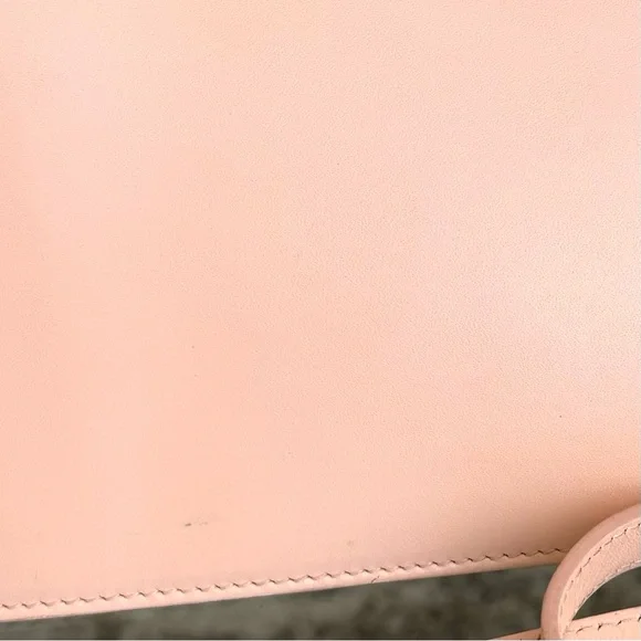 Balenciaga Shoulder Bag Crossbody Light Pink Leather - Picture 17 of 17